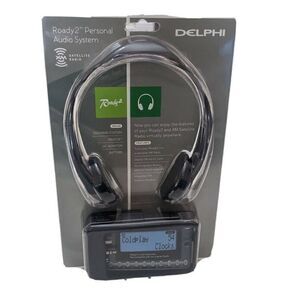 New DELPHI‎ Roady2 Personal Audio System For Sirius XM Satellite Radio- SA10109